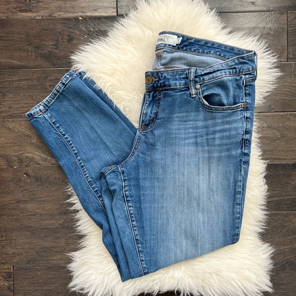 Torrid Skinny Leg Jeans Size 16